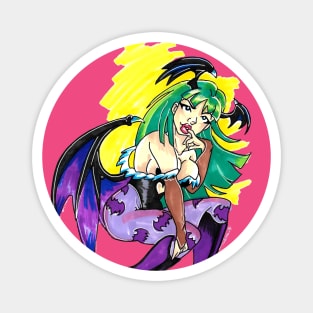 Morgan from Dark Stalkers Magnet